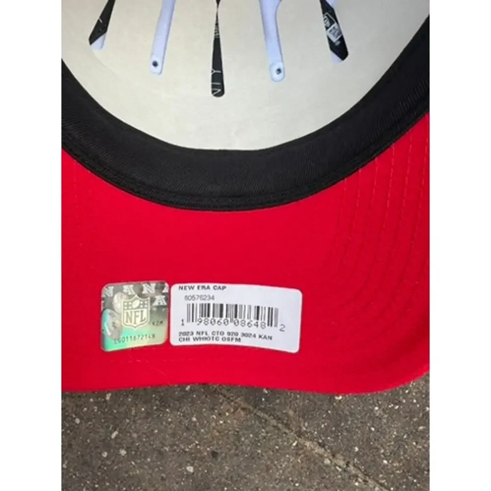 Kansas City Chiefs red '& white New Era baseball cap